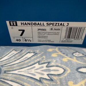 Adidas Handball Spezial J in Blue and White